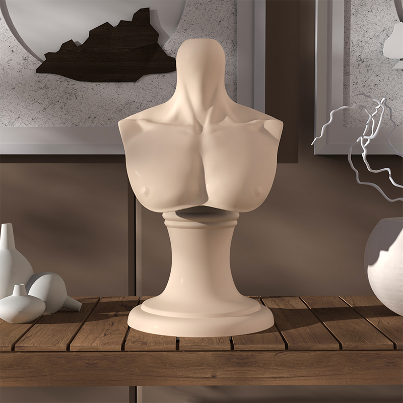 bjd male breast bench improvement movable 3 points 4 points swing piece homemade ova head show MCDOLL muscle head table