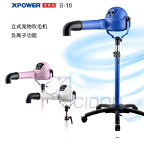 XPOWER B- 18 pet dog large dog vertical pulling machine hair dryer blower blower heating negative ion bass