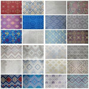 0.5* 1.5m Zhuang Brocade Jacquard Pattern Lace, Traditional Culture and Ethnic Specialty Fabric of the Zhuang People in 