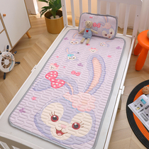 Star Della Baby Boy Latex Cool Mat Cartoon Cute Baby Summer Air Conditioning Soft Mat Ice Silk Kindergarten 60 x 120
