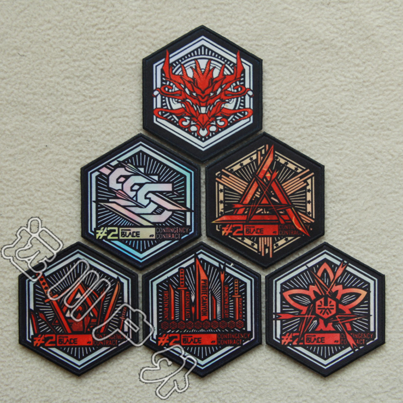 Tomorrow's Ark Blade Action Medal Printing Velcro chapter Morale chapter Armband Backpack sticker