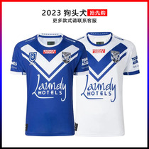 2023 Doghead home and away rugby jersey short-sleeved sports top rugby jersey mens Rugby jersey
