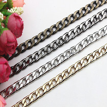 Silver color light gold iron chain strip metal hardware chain sub-package with shoulder strap Lions DIY handmade decorative clothing accessories
