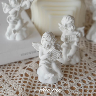 Ins-style little angel plaster decorative item, mini French vintage Internet celebrity decoration, retro photo prop table