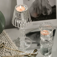 Шикарное веселье*ретро -платформу Light Glass Candlestic