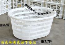 Kitchen square large vegetable blue basket Plastic large plastic basket to store fruits and vegetables fruit basket basket net