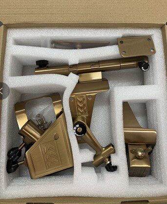 Juntian fishing box accessories Yamato fishing box special thickened gold-plated accessories pure handmade accessories 304 stainless steel accessories