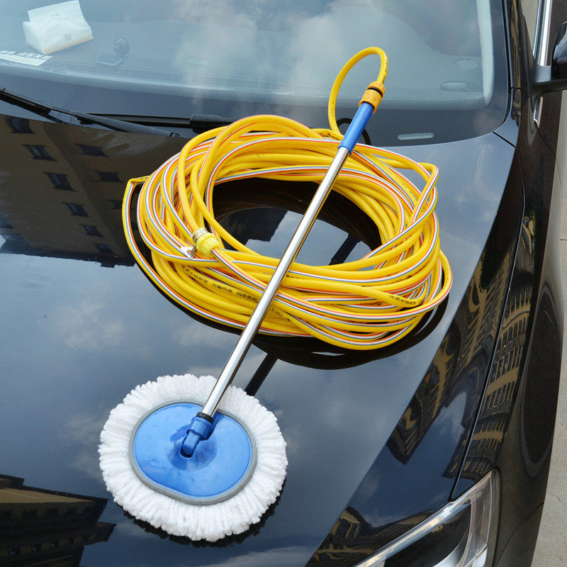 Car wash mop water car wash brush long handle wiping car mop car car wash tool trolley special car wash brush