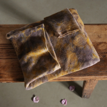 Unfinished plant dyed oil painting style Foundation Joker high neck slim sweater soft sweater bottoming sweater