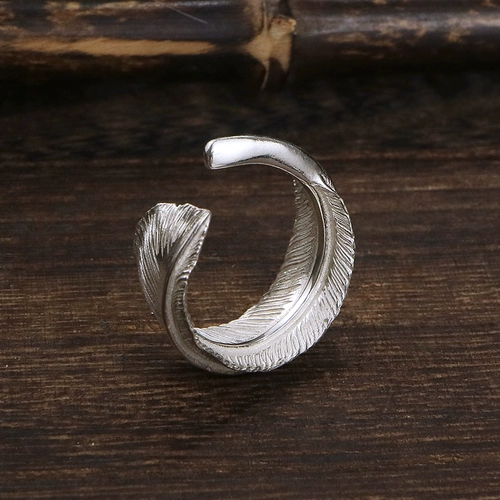 伊瓦岚 Классическое большое кольцо подходит для мужчин и женщин, серебро 925 пробы