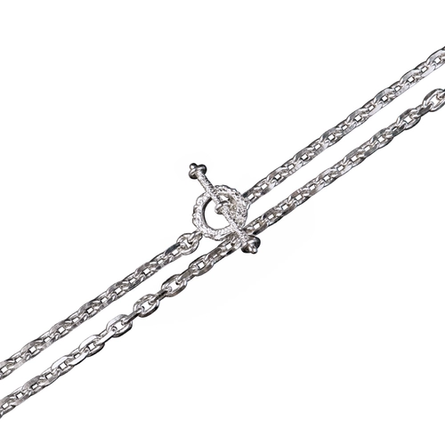 伊瓦岚 Ожерелье, цепочка, серебро 925 пробы, 3mm