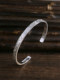 Ivaran Taro Washimi Taro Washimi 5mm flat Tangcao bracelet for men and women 925 sterling silver open fine style