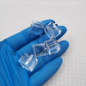 Special Acrylic Box for Chemical Element Metals 10mm Cube, High Transparency Square Acrylic Display Box