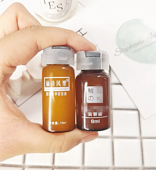 Mô hình nổ của nữ thần của bí mật 鲑 trứng mặt bản chất sang trọng kết thúc vẻ đẹp chất lỏng da tươi để cải thiện vấn đề khác nhau tinh chất transino
