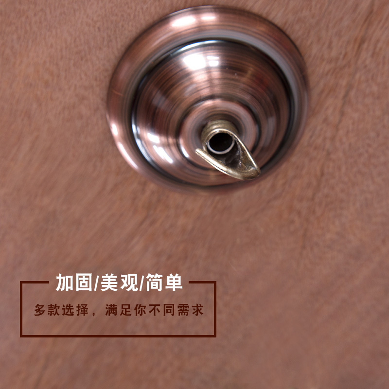 Tim Xiangyuan lantern Ceiling plate hook Sheepskin lantern Red lantern Wood carving palace lamp special accessories