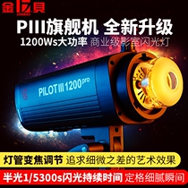 Golden Bay PIII-1200 Professional Shadow Room Flash Photography Light Commercial Studio Shooting Photo Tonic Light