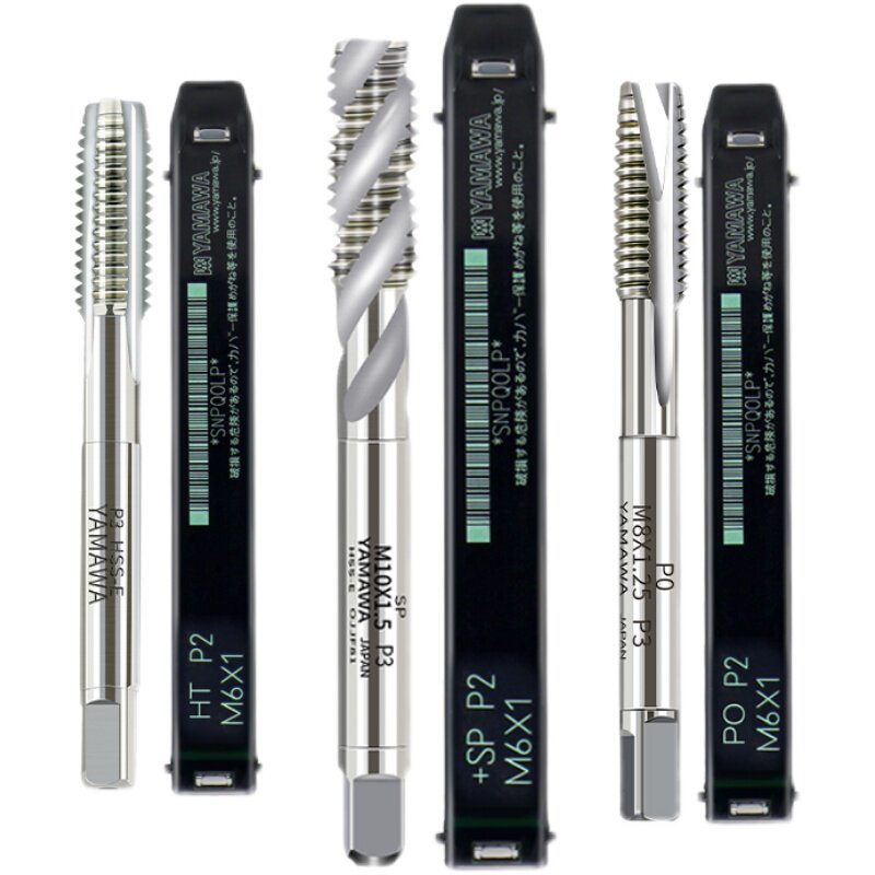 Yamawa screw tap Japan imported Yamawa m3m4 cobalt-aluminum copper-iron screw screw tap apex machine sp screw tap