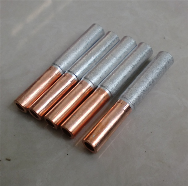 GTL copper-aluminum connection tube copper-aluminum tube cable butt joint copper-aluminum transition copper-aluminum straight-through tube 16-120mm2
