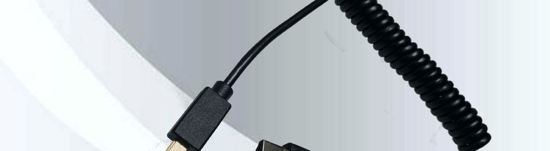 Кабель HDMI hdmi超细软线 2.0 4k 弹簧细线 mini micro 相机 阿童木 监视器