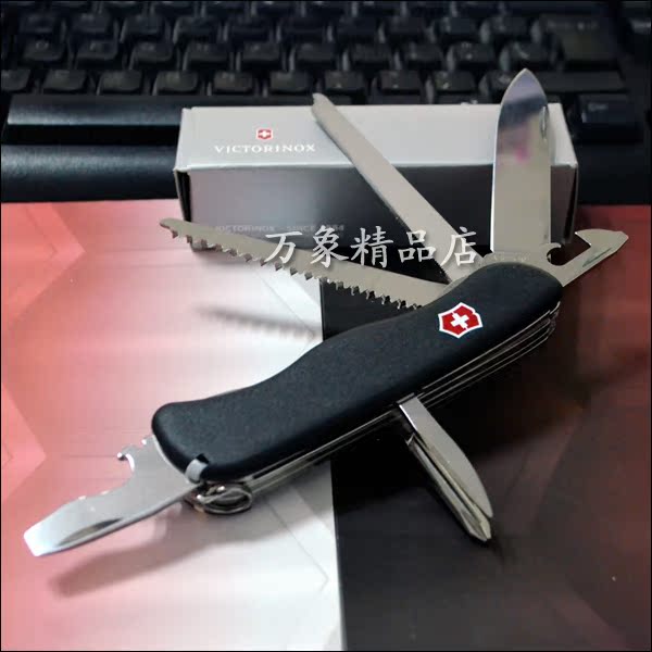 Victorinox Swiss Army Knife Chính Hãng 111 MÉT Locksmith 0.8493.3 Ngoài Trời Folding Knife Đa công cụ