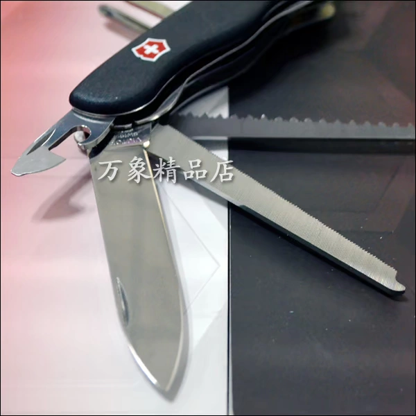 Victorinox Swiss Army Knife Chính Hãng 111 MÉT Locksmith 0.8493.3 Ngoài Trời Folding Knife Đa công cụ