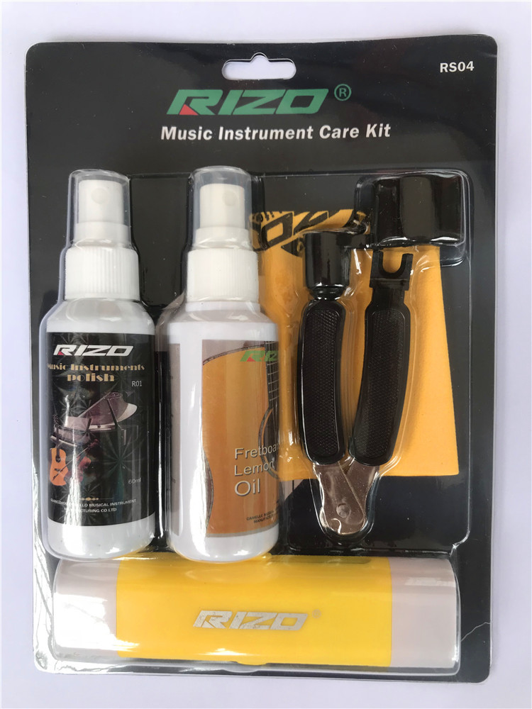 Lemon Oil Care Oil Maintenance Polish Yukri Riri Guitar Finger Plate Complete tool Measuring Strings and Scale Filing Knife