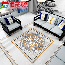 Chinese style parquet tiles 800 Living room Jigsaw Puzzle Floor Tiles Entrance of the family Xuanguan Hall Wufu styled floor tiles Customized