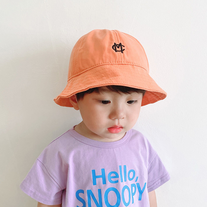 Child fisherman hat Summer thin boy sunscreen sunscreen South Korean boy hat woman cute super cute 2-year-old baby hat 3