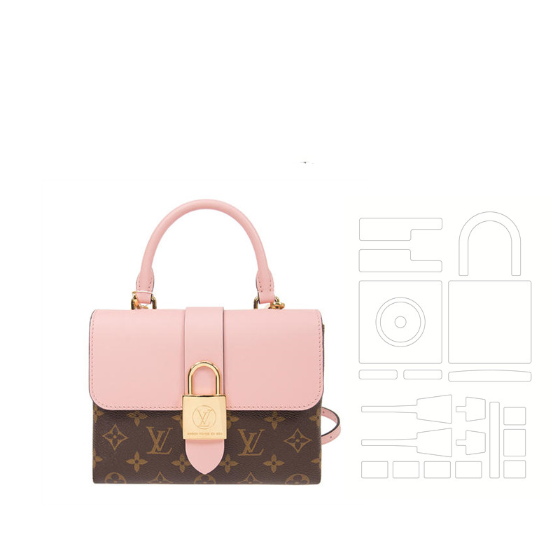 Iverse Lili protective film suitable for lv lockybb lock head bag protective film hardware lv rice barrel bale film