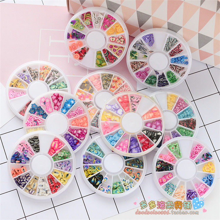 Soft pottery piece ultra light clay DIY handmade emulation sweet cake accessories to decorate Dodolo