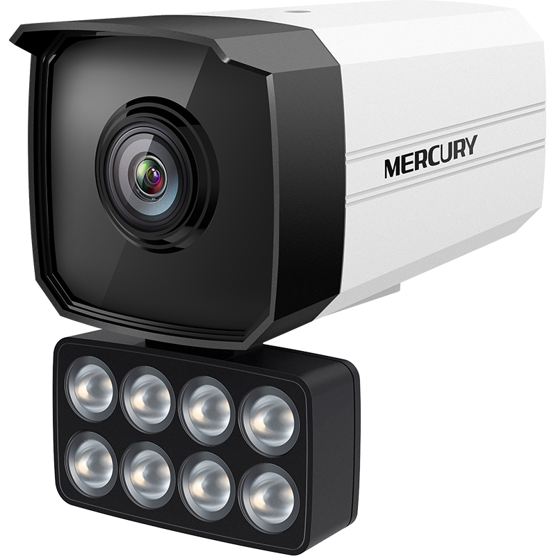 Mercury Mercury MIPC318PWB outdoor 3 million black light full color network camera PoE security monitoring