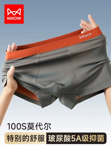 Шелковые антибактериальные летние трусы