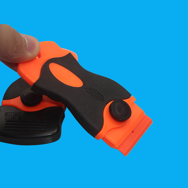 Mobile phone screen glue removal shovel, car film old film cleaning tool, plastic knife handle, imported plastic blade
