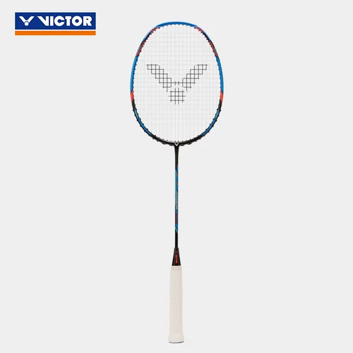 Подлинный плетенный Виктор Виктор победа TK Falcon Hawk Badminton Racket Single Shot Full Carbon Carbon Applaity Xiaoyan Black Gold
