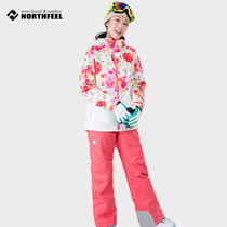 20-year new ski suit womens suit double board warm and thick ski pants breathable waterproof outdoor ski equipment