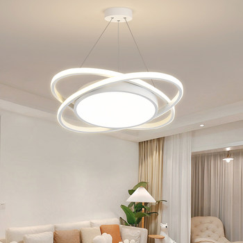 Restaurant chandelier simple modern living room master bedroom dining room dining table bar lamp entry entrance 2025 new lamps