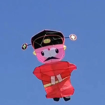 New kite Qipin Zhimaguan dynamic kite handmade kite beautiful in kind