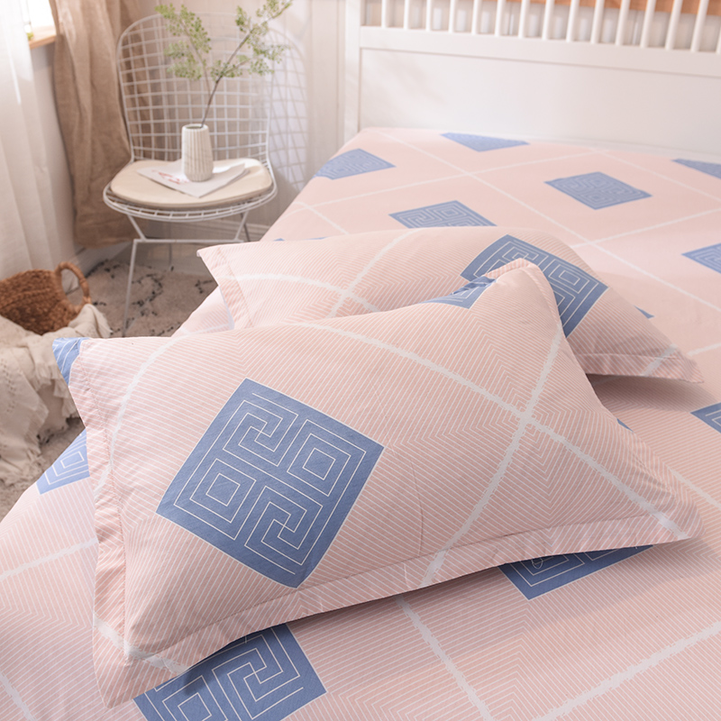 Pure cotton pillowcase pillow core cover pair of clothes 100% All cotton single student Dormitory Children Adults 48 * 74 pillowcases-Taobao