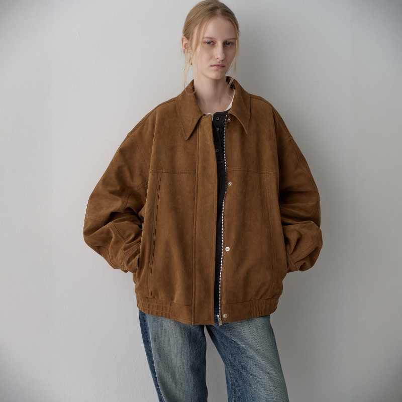 Xthemcaps Korea Fp Fw Korean Popular Style Thick Padded Suede Jacket Cotton Coat 2 Colors