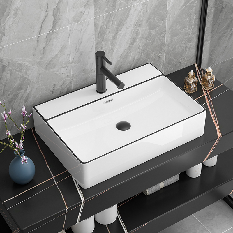 Downtown Basin Basin Balcony Balcony Balcony Balcony Balcony with Nordic Handwash Ceramic Art Toilet