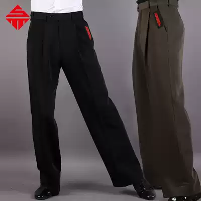 Sanmu Dansi men's spring and autumn dance pants practice pants loose Latin dance modern dance pants pants social dance pants