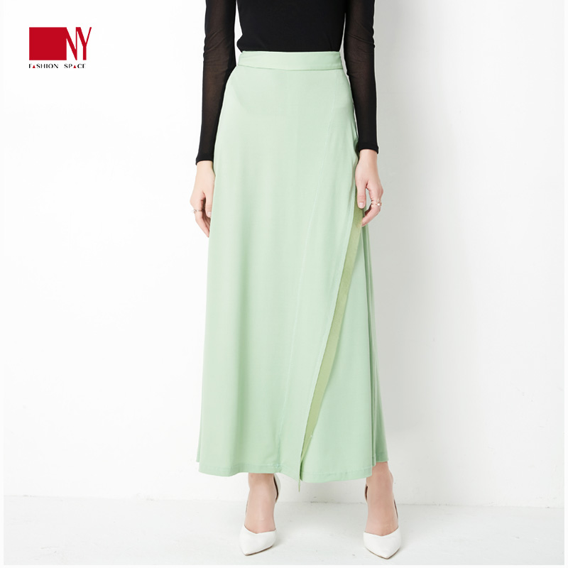 NY nery new Eugen yarn accessories Skirt Pants Practice Dresses High Waisted Asymmetrical Broadlegged Pants Casual Pants Women Pants