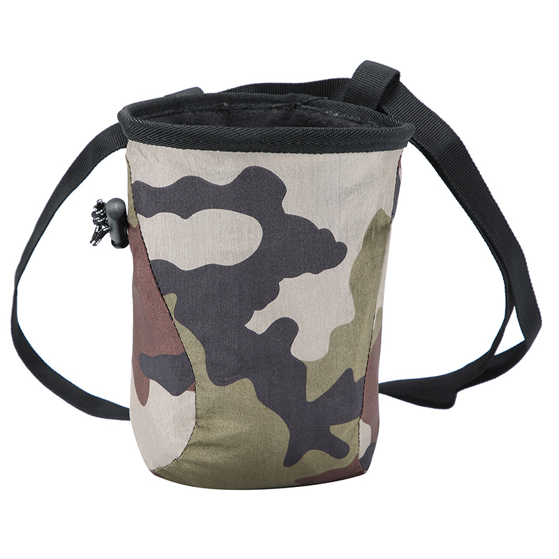 Outdoor mountain climbing magnesium powder bag Climbing competition waist hanging non-slip stone powder bag Gymnastics single rod dry hand powder bag