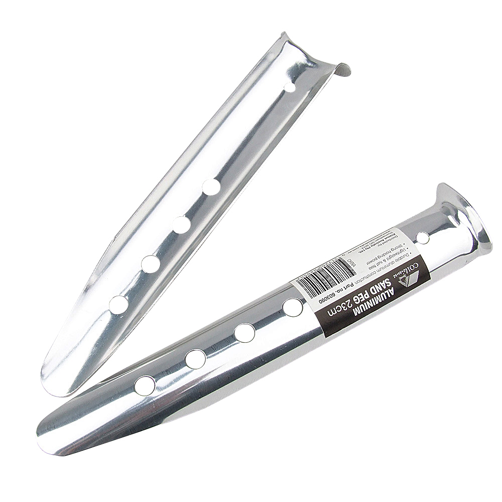 Large beach canopy windproof aluminum alloy ground nail high-strength stress U-shaped nail outdoor camping tent nail 23cm