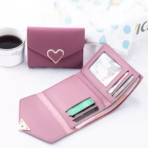 Короткий бумажник, длинная тонкая сумка через плечо, кошелек, в корейском стиле