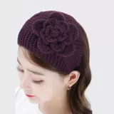 Демисезонная трикотажная удерживающая тепло повязка на голову ручной работы, шлем, ободок, платок, аксессуар для волос