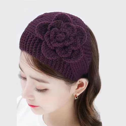 Демисезонная трикотажная удерживающая тепло повязка на голову ручной работы, шлем, ободок, платок, аксессуар для волос