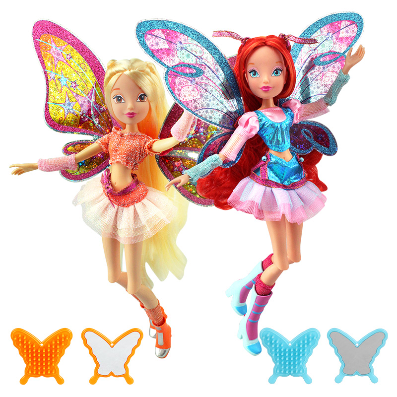 WINX CLUB Audi Double Diamond Magic Playful Girl Toy Psychedezia Fairy Fairy Lora Silk Dna