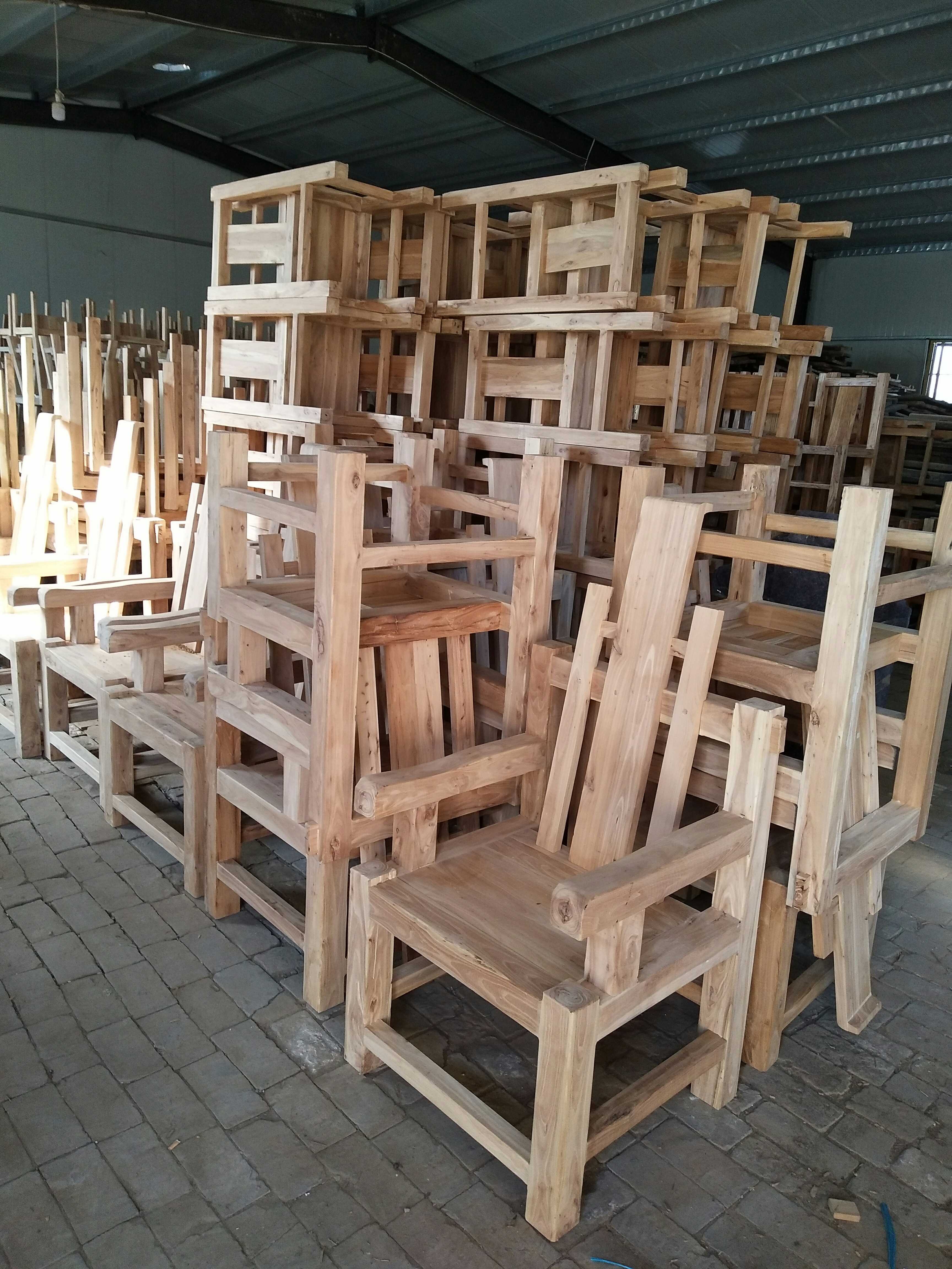 Old Elm Nội thất Ghế gỗ Rắn Craft Ghế ăn Bàn ăn kết hợp Ghế văn phòng Ghế hiện đại đơn giản - Đồ gỗ ngoài trời bàn ghế để ngoài trời