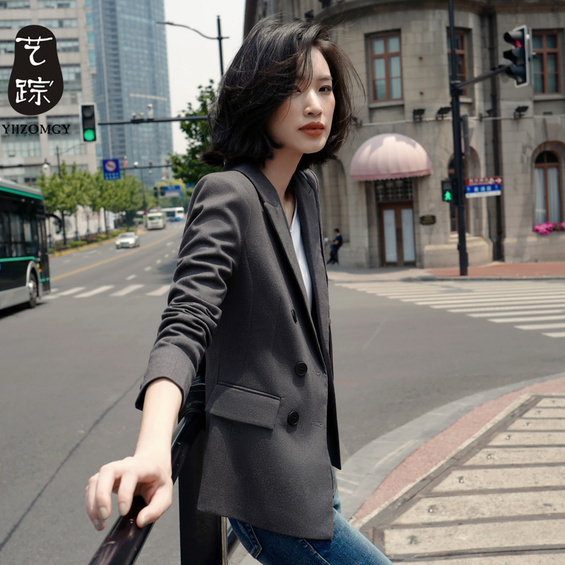 Suit Jacket Women 2020 Spring and Autumn New Korean Slim Fashion Temperament Casual Small Suit Jacket